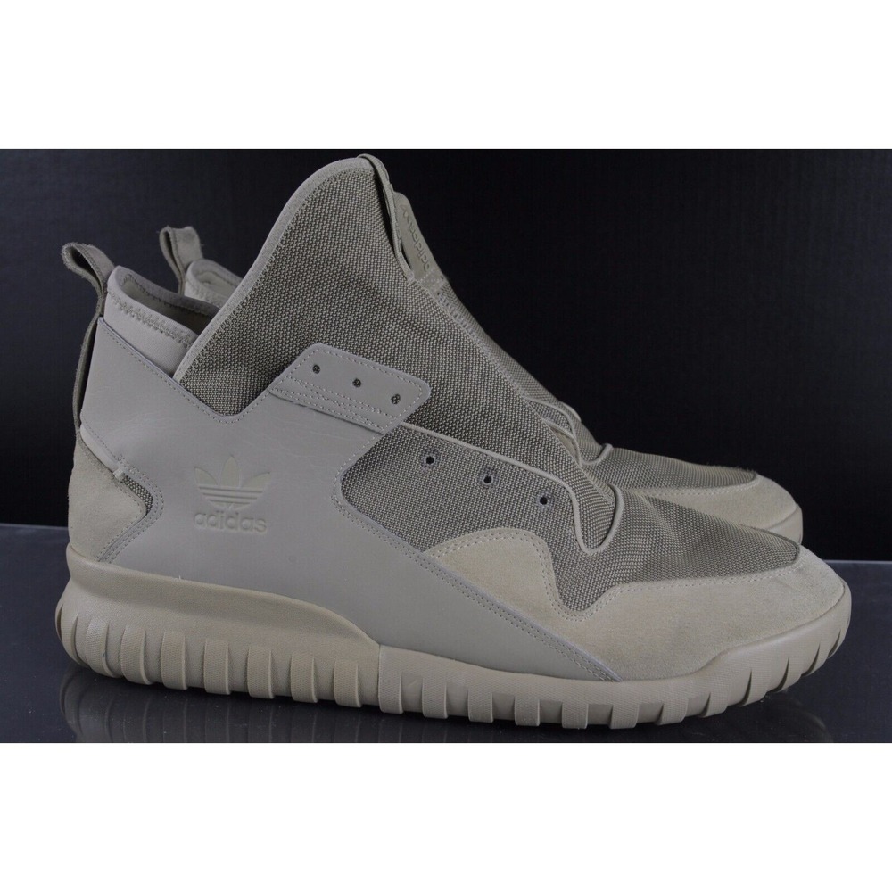 adidas Reflective Originals Tubular X Overlay Hemp Mesh S74923 Men's US 19 #0665 - Picture 10 of 16